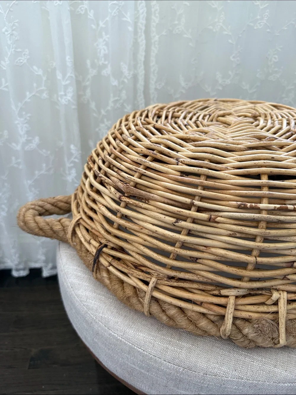 Vintage huge round